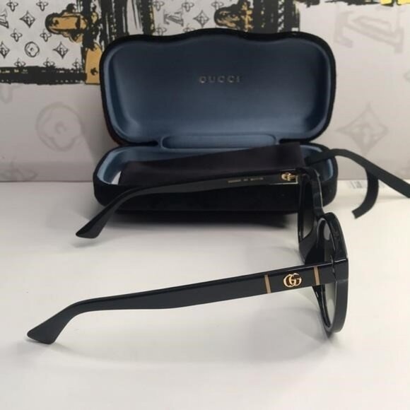 Authentic Gucci GG0636SK 001 Cat-Eye Sunglasses ✨ - Picture 7 of 11
